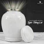 8" Cremation Urn Design C - Urn for Ashes
