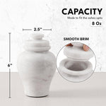 6" Cremation Urn Design A - Urn for Ashes