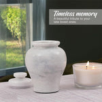 6" Cremation Urn Design A - Urn for Ashes