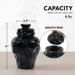 6" Cremation Urn Design A - Urn for Ashes
