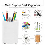 Stationary Holder - Marble Desk Organizer Handmade