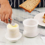 Marble French Butter Crock 4.25" – Handmade