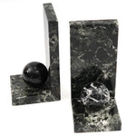 Marble BOOKENDS for Shelves - Book Holder For Text Books