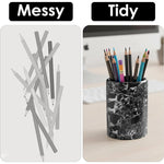 Stationary Holder - Marble Desk Organizer Handmade