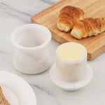 Marble French Butter Crock 4.25" – Handmade